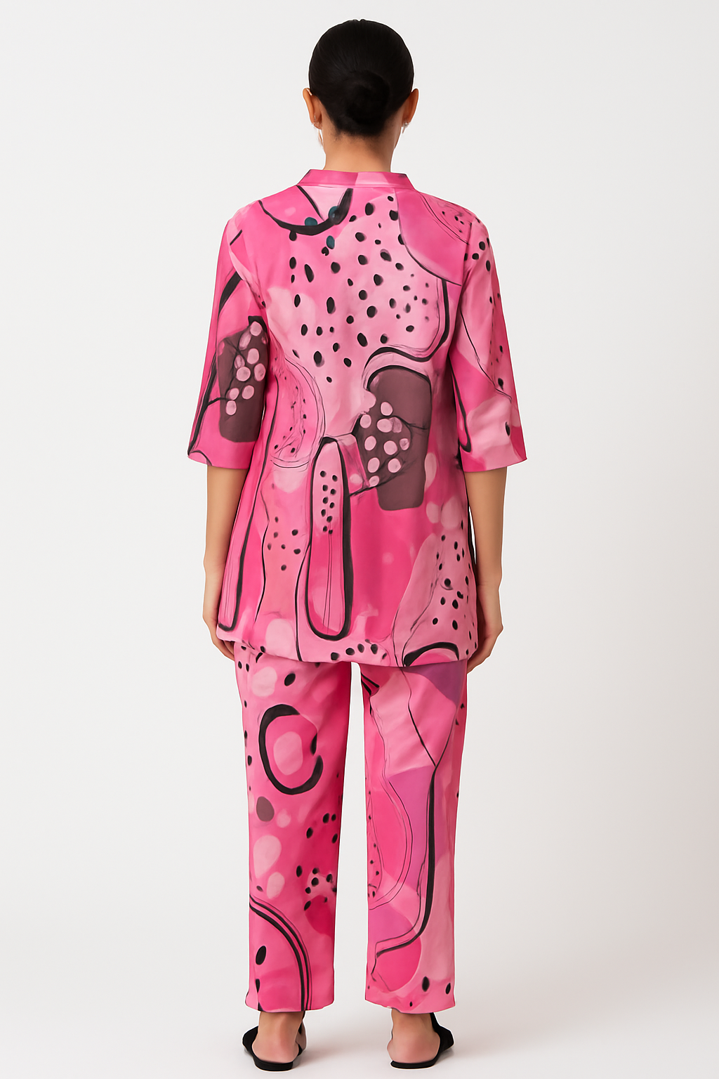 Abstract Artistic Kurta & Palazzo Set
