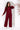 Maroon Satin Shirt & Wide-Leg Pant Co-ord Set