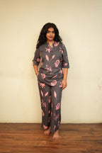 Floral Abstract Kurta & Palazzo Set