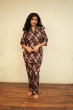 Checked Kurta & Palazzo Set
