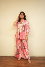 Abstract Artistic Kurta & Palazzo Set