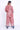 Women Peach Abstract Printed Kurti with Palazzo Co-ord Set