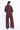 Women Brown Geometric Printed Kurti with Palazzo Co-ord Set