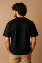 GroHood Oversized Tee – Black