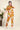 Mustard Abstract Print Top & Pant Co-ord Set
