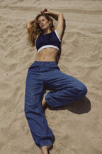 GroHood Coastal Denim Pants – Relaxed Wide-Leg Fit
