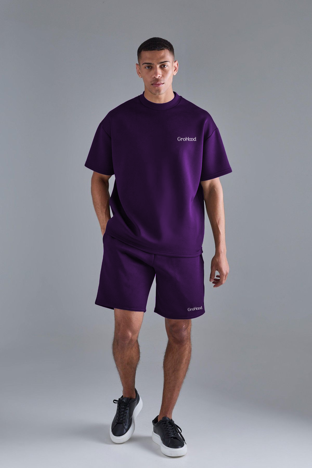 Men’s Deep Purple Co-Ord Set