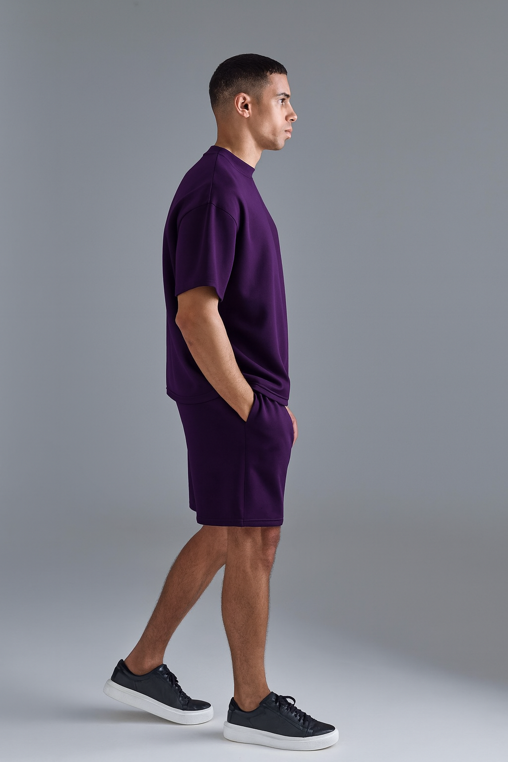 Men’s Deep Purple Co-Ord Set